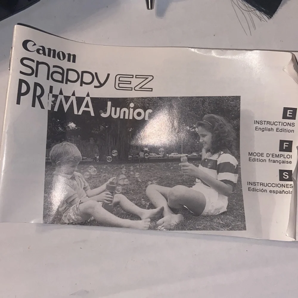Canon Snappy EZ camera bundle from 1988